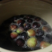 Figs Preserved in Honey Syrup